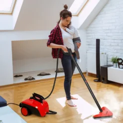 Dampfreiniger, Multifunktions-Dampfreiniger 1500W 1,5L Wassertank, 4,87m Netzkabel, Mit 18 Zubehörteilen, Geeignet Für Fußböden, Autositze, Matratzen, Küchen, Badezimmer, Fenster, Teppiche Usw -Smart Kitchen Store 9e1fe87dbb6ab737dfe6440db02ba064