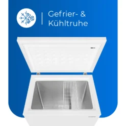 Exquisit Gefriertruhe GT150-E-040E Weiss | Standgerät | 145 L Volumen | Weiß -Smart Kitchen Store 9e74416f55ee105c5e8062b17af21a4d