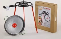 'Vaello' Set: Gasbrenner 40cm, Ständer & Paellapfanne, Welcher Gasanschluß ?:Deutsch (DE / AT) -Smart Kitchen Store 9ecc6ea8071559418fe0156c77ae5489