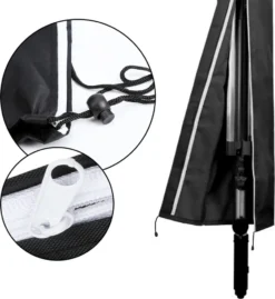 Wolketon Waeschespinne Schutzhuelle Mit Hochdichter Oxford PVC-Beschichtung Mit Reissverschluss & Kordelzug Wasserdichte Stoff Huelle Fuer Waeschespinne Abdeckung Extrem Wasserabweisendes 168 X 28cm Schwarz -Smart Kitchen Store a0dae91a314a4cdc45e063bca72204a4