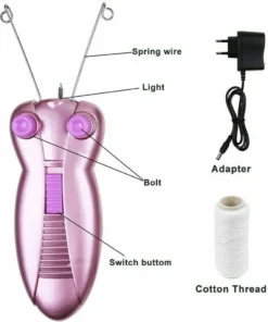 Epilator Epilierer Epiliergerät Haarentfernung Haarentferner Faden Re-Pink -Smart Kitchen Store a0e3aba16b98b6b14d97f1c2ab7b926b