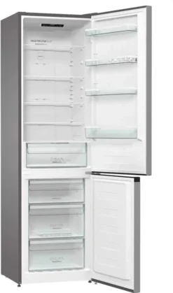 Gorenje NRK 6202 ES4 Kühl-Gefrierkombination / 200 Cm / 331 L / No Frost Plus / Multi Airflow System / Silber / Metallisch -Smart Kitchen Store a0f8f0e7a412b66402638300452a0ad8