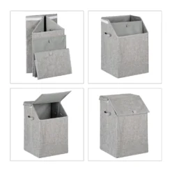 Relaxdays Faltbarer Wäschekorb -Smart Kitchen Store a10a3cbe021933a388a67edf2d4c3207