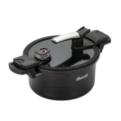 AMERCOOK Fresh Cooker Kochtopf Niederdrucktopf 24 Cm - Universal-Topf Für Alle Herdarten Kochtopf - Induktionsgeeigneter Kochtopf Energiespartopf - Kochtopf Vitaminschonend Schnellkochtopf Mit Ventil 14 AMERCOOK Fresh Cooker Kochtopf Niederdrucktopf 24 Cm - Universal-Topf Für Alle Herdarten Kochtopf - Induktionsgeeigneter Kochtopf Energiespartopf - Kochtopf Vitaminschonend Schnellkochtopf Mit Ventil -Smart Kitchen Store a21bd55c2fbacb816b4339330303ac94