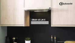 Bauknecht DBAH 65 LM X Dunstabzugshaube Flachschirm / 60cm / Für Abluft- Und Umluftbetrieb Geeignet / 85,8 KWh / LED / 3 Leistungsstufen -Smart Kitchen Store a2656c9de7ed612eb29946d05c2d18f7