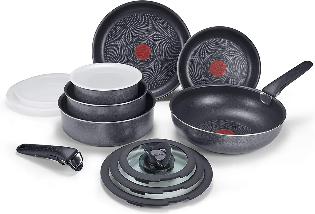 Lagostina Ingenio Essential, Schwarz, Grau, Weiß, Schwarz, Lagospot, Abnehmbar, Keramik, Gas, Versiegelte Platte, 16 Cm 4 Lagostina Ingenio Essential, Schwarz, Grau, Weiß, Schwarz, Lagospot, Abnehmbar, Keramik, Gas, Versiegelte Platte, 16 Cm – Bild 2