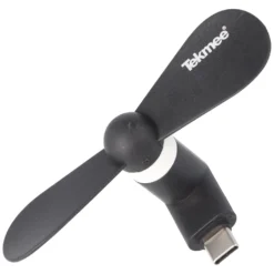 Mini-Ventilator Für Smartphones Mit USB-C Anschluss, Typ-C-Anschluss, Ventilator Für Smartphone, Farblich Sortiert