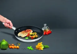 Tefal Duetto 3-teiliges Bratpfannen-Set, 20/24/28 Cm, Antihaftbeschichtung, Geeignet Für Alle Herdarten, Auch Für Induktionsherde, Edelstahl/schwarz -Smart Kitchen Store a442c9db2e2a44fd9b2a295fe9bc3c5a