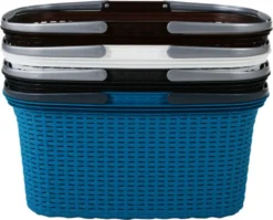 Rival R37600 Wäschekorb Rattan-Design, 32 Liter, 56 X 37 X 28 Cm (Farbe Zufällig, 1 Stück) -Smart Kitchen Store a493f83d27ba8a0795e13ceaab45d973