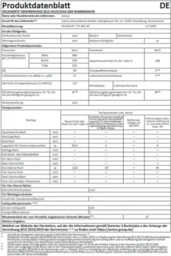 Amica KS 15613 Y, Kühlschrank Mit Gefrierfach Im Retro Design, 85 Cm Höhe, Honey Yellow, -Smart Kitchen Store a4f30b0a3d60c2256eb76b960d1ed62c