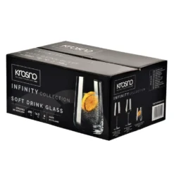 KROSNO Infinity Gläser Für Wasser, Getränke Und Säfte, 6er-Set, 490 Ml -Smart Kitchen Store a4fc9485e5deeb822d2929c4f333f30b