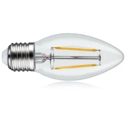 Retro Edison Filament Glühbirne LED E27 Vintage Dekorative Glühlampe Beleuchtung Birne Warmweiß 3000K 230V (4W 470lm Kerze) -Smart Kitchen Store a53cf1fd3f032b9b0ea7ea8021780d0f