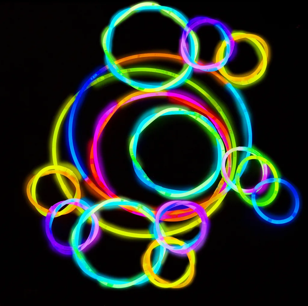 Relaxdays 200 X Knicklichter Mit Verbindern 4 Relaxdays 200 X Knicklichter Mit Verbindern – Bild 2