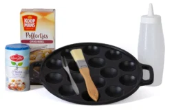 Poffertjes Pfanne Induktion Geschenkset Komplett