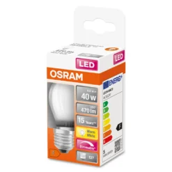 Osram LED Filament Tropfen 5W = 40W E27 Matt 470lm FS Warmweiß 2700K DIMMBAR 15 Osram LED Filament Tropfen 5W = 40W E27 Matt 470lm FS Warmweiß 2700K DIMMBAR -Smart Kitchen Store a72264291748485abac3fef2485da18a