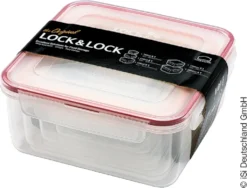 Lock&Lock HPL980CLQ5 Frischhaltedosen 5er Set - Luft & Wasserdicht (1er Pack) -Smart Kitchen Store a7da5d69a0f22f07cb41106ddfc1b60f
