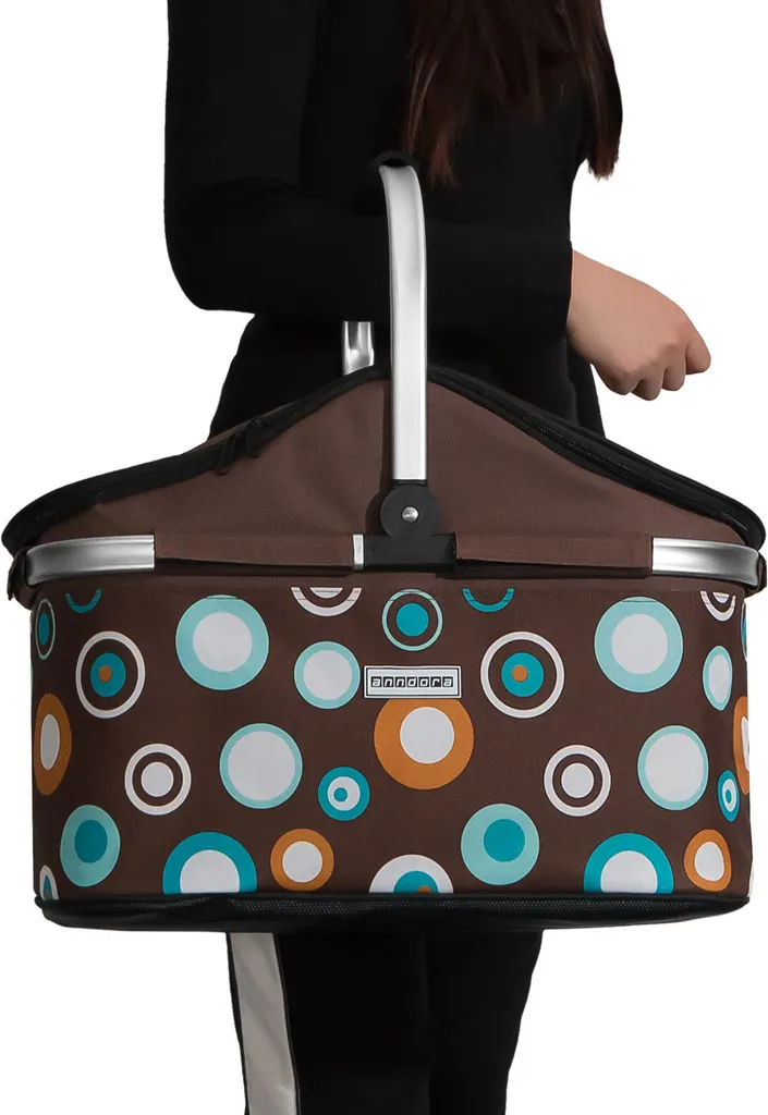 Kühlkorb 25 Liter Braun Hellblau - Dunkelbraun 9 Kühlkorb 25 Liter Braun Hellblau - Dunkelbraun – Bild 7