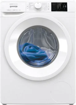 Gorenje WNEI 74 ADPS - Frontlader - 7 Kg Fassungsvermögen - 76 DB - 1400 RPM - Weiß - LED-Display