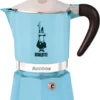 Bialetti Rainbow, Italienische Espresso-Kaffeemaschine, Aluminium, 3 Tassen, Blau -Smart Kitchen Store a8a8d7fe4c2982103e3919633769d162