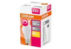 Osram LED Leuchtmittel Superstar Classic A E27 12 W Dimmbar Weiß Matt -Smart Kitchen Store ac8bcd59b8b2719598f57b53ba04082e