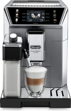 De'Longhi Delonghi Ecam 550.85.MS Primadonna Class Silber Kaffeevollautomat Kegel-Mahlwerk