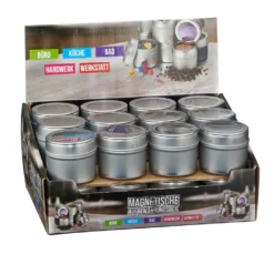 Aufbewahrungsdosen Magnetisch 24er Set Gewürzdosen Gewürzbehälter Mehrzweckdose Dosen -Smart Kitchen Store af257a7eb6e92805b4d7bf29510885ac