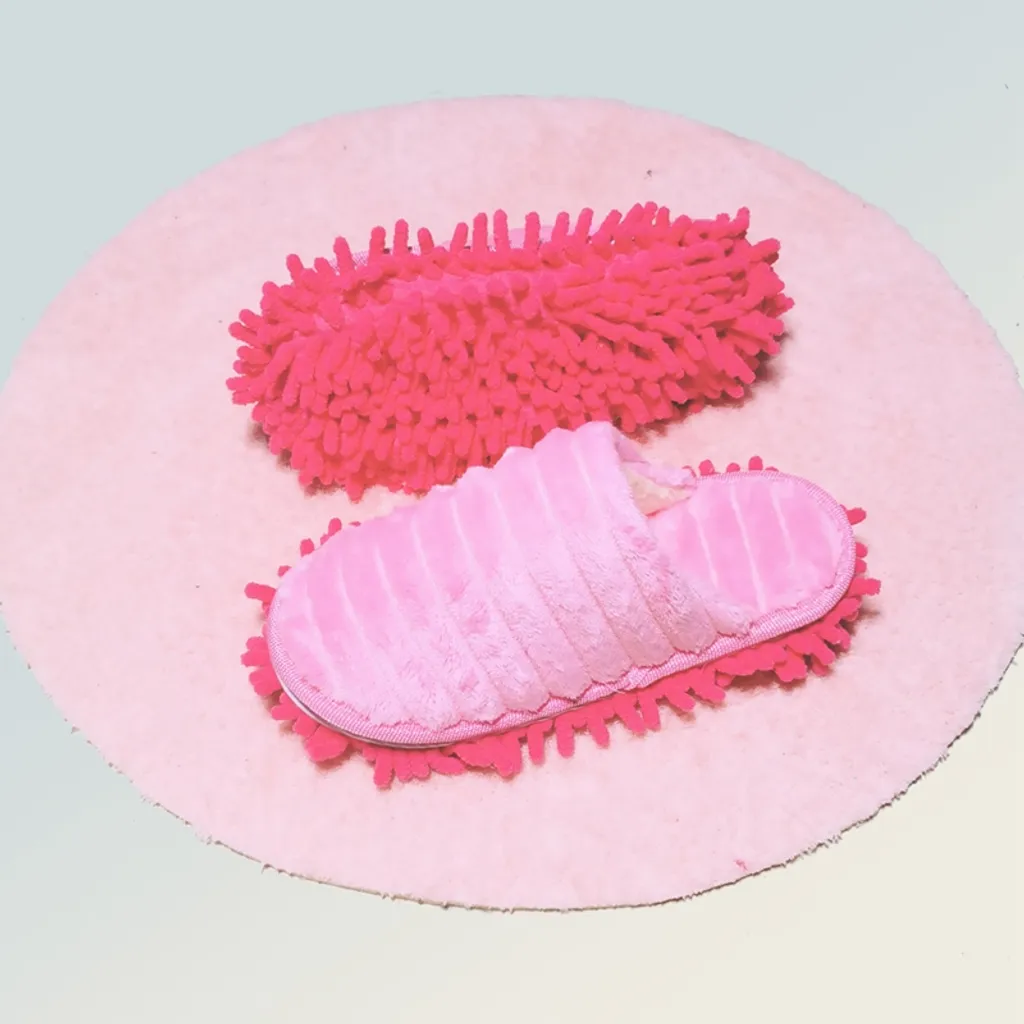 1 Paar Winter Mop Hausschuhe Waschbare Mikrofaser-Reinigungs-Bodenstaub Hausschuhe Abnehmbare Wischschuhe,Hausschuhe L Dunkelgrau 6 1 Paar Winter Mop Hausschuhe Waschbare Mikrofaser-Reinigungs-Bodenstaub Hausschuhe Abnehmbare Wischschuhe,Hausschuhe L Dunkelgrau – Bild 4