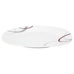 Tafelservice Palazzo 12tlg. - Weiß MitNachbildung-Kreisen In Grau Und Dunkelrot - Für 6 Personen 9 Tafelservice Palazzo 12tlg. - Weiß MitNachbildung-Kreisen In Grau Und Dunkelrot - Für 6 Personen -Smart Kitchen Store b0cafdf28e51ef8373a25a6eeadcb110