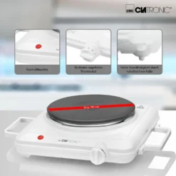 Clatronic Einzelkochplatte EKP 3582 -Smart Kitchen Store b1a66eb163dc4a857fbfee38affa51c8