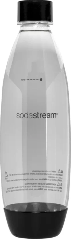 Sodastream Wassersprudler EASY Incl. PET-Flasche 1 L Und 1 Co²-Kohlensäurezylinder, Schwarz -Smart Kitchen Store b1d3a4ae357e5b9f7846892a778e5848