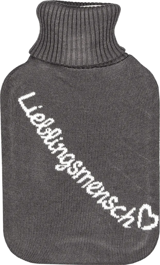 Out Of The Blue Wärmflasche Lieblingsmensch Strickbezug 2 Liter Bettflasche Wärmekissen 6 Out Of The Blue Wärmflasche Lieblingsmensch Strickbezug 2 Liter Bettflasche Wärmekissen – Bild 4