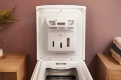 Bauknecht WAT Prime 550 SD N Toplader-Waschmaschine / 5,5 Kg / 1000 UpM/Kurz 15 /Startzeitvorwahl/leise Mit 60dB/ Mehrfachwasserschutz +/Kurz-Taste, Weiß 16 Bauknecht WAT Prime 550 SD N Toplader-Waschmaschine / 5,5 Kg / 1000 UpM/Kurz 15 /Startzeitvorwahl/leise Mit 60dB/ Mehrfachwasserschutz +/Kurz-Taste, Weiß -Smart Kitchen Store b44cae68b628be2740e1ff15cd18e79b