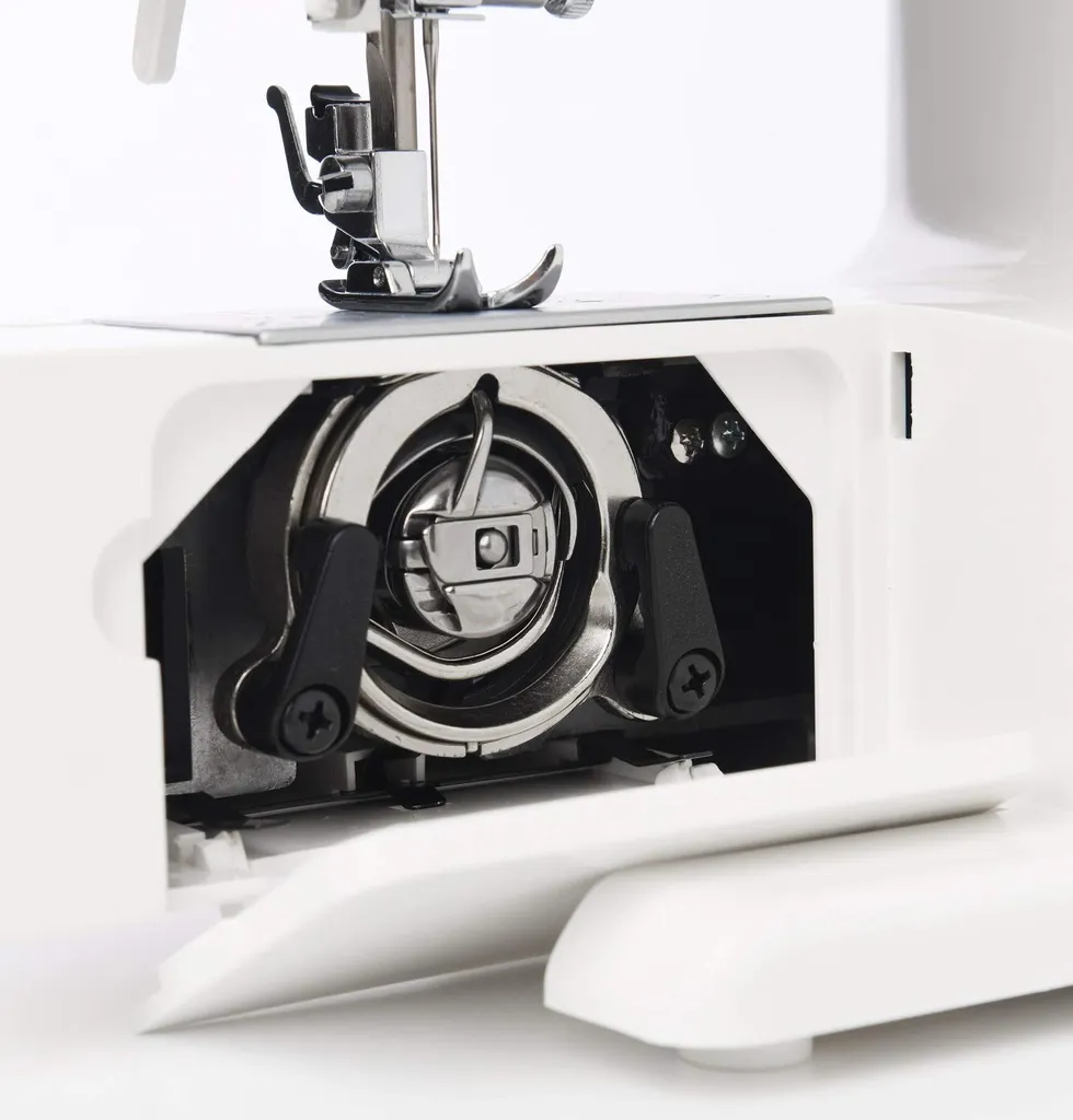 Juki HZL-12Z Nähmaschine, Metall, Weiß Nähmaschine Weiß 5 Juki HZL-12Z Nähmaschine, Metall, Weiß Nähmaschine Weiß – Bild 3