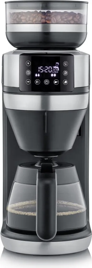 SEVERIN FILKA Vollautomat Für Filterkaffee Mit Glaskanne KA 4850 Aus Edelstahl, Matt-schwarz Edelstahl-gebürstet 10 SEVERIN FILKA Vollautomat Für Filterkaffee Mit Glaskanne KA 4850 Aus Edelstahl, Matt-schwarz Edelstahl-gebürstet – Bild 8