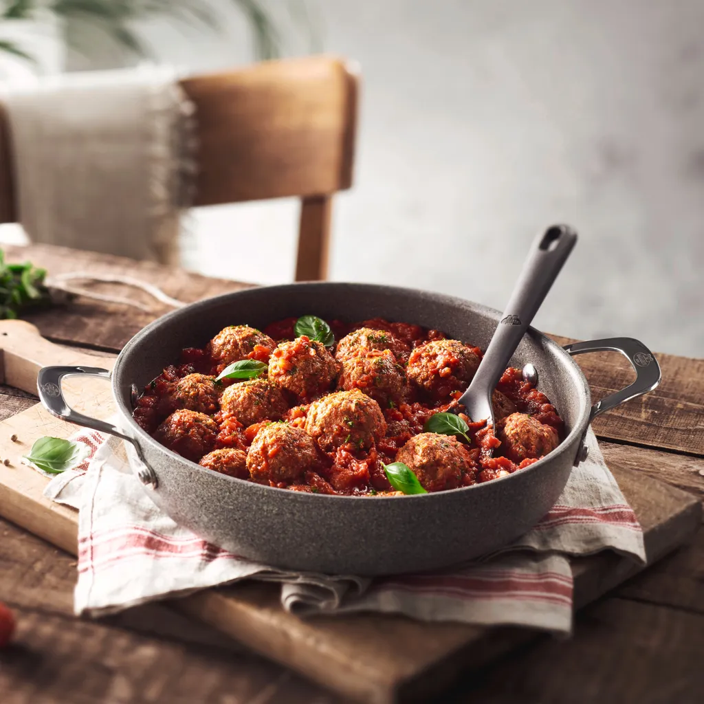 75002-810-0 Servierpfanne Mit Deckel Ø28 Cm Granitium Ballarini 5 75002-810-0 Servierpfanne Mit Deckel Ø28 Cm Granitium Ballarini – Bild 3