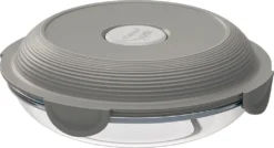 Maped PICNIK Mikrowellen-Teller CONCEPT Aus Glas Grau 700 Ml