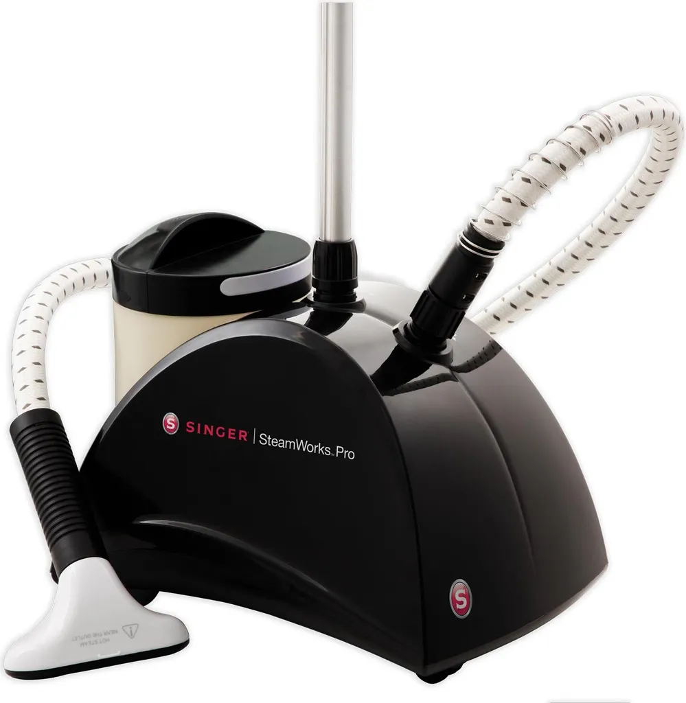 SINGER SWP.02C2E Vertikaler Dampfglätter Bügeleisen Schwarz Tank 2,5 L 1500 W 8 SINGER SWP.02C2E Vertikaler Dampfglätter Bügeleisen Schwarz Tank 2,5 L 1500 W – Bild 6