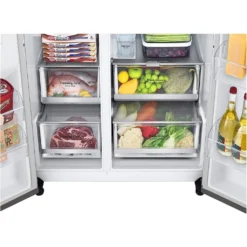 LG GSLV91MBAD Amerikanischer Side-by-Side Mit Wasser- Und Eisspender - No Frost Total No Frost - Multi Airflow System - 635 Liter, Edelstahl 15 LG GSLV91MBAD Amerikanischer Side-by-Side Mit Wasser- Und Eisspender - No Frost Total No Frost - Multi Airflow System - 635 Liter, Edelstahl -Smart Kitchen Store b9342d948e90ab959042378c10aa2e59