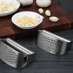 Knoblauch Ingwer Presse, Knoblauchpresse, Crusher Squeezer Stampfer 304 Edelstahl Crusher Squeezer Für Knoblauch Ingwer -Smart Kitchen Store b9e95a63493e388fe8db24f69c33f79e