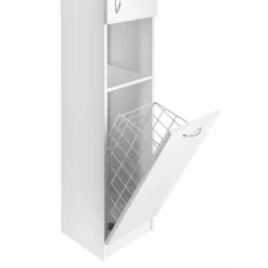 SIMPLEX ECO Hochschrank Mit Wäschekorb 30x180x30cm -Smart Kitchen Store bad2423da7691af2c3da89047e09c0cf