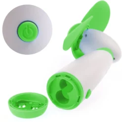 Handventilator Batterie Mini Ventilator Der Weichschaum-Blades Lüfter 17 Handventilator Batterie Mini Ventilator Der Weichschaum-Blades Lüfter -Smart Kitchen Store bad45bf5674264af999f41aef991dc41