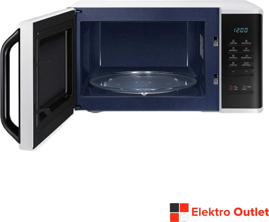 Samsung Mikrowelle MS23K3513AW/EG Quick Defrost 800 W Keramik-Emaille-Innenraum 20 Samsung Mikrowelle MS23K3513AW/EG Quick Defrost 800 W Keramik-Emaille-Innenraum – Bild 18