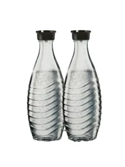 SodaStream Glaskaraffen 0,6 Liter Im 2er-Pack, 764997 40 SodaStream Glaskaraffen 0,6 Liter Im 2er-Pack, 764997 -Smart Kitchen Store bb1438a9208e14eb01494462c902e238