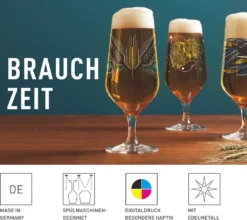 Brauchzeit Bierglas-Set #1, #2 Von Andreas Preis -Smart Kitchen Store bb7acf0bfa725ec07451035a1208c7dd