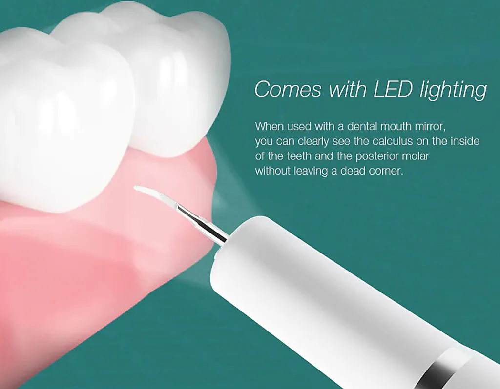 DR.BEI YC2 Ultraschall-Scaler IPX7 Wasserdichter Zahnsteinentferner Mit 3 Modi / LED-Zusatzscheinwerfer Tragbarer Wiederaufladbarer Zahnstein-Zahnsteinschaber Elektrischer Plaque-Entferner Zahnflecken-Reinigungswerkzeug Fuer Erwachsene 11 DR.BEI YC2 Ultraschall-Scaler IPX7 Wasserdichter Zahnsteinentferner Mit 3 Modi / LED-Zusatzscheinwerfer Tragbarer Wiederaufladbarer Zahnstein-Zahnsteinschaber Elektrischer Plaque-Entferner Zahnflecken-Reinigungswerkzeug Fuer Erwachsene – Bild 9