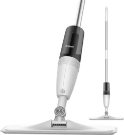 Deerma TB500 Mop Mit Wasserspray, 360° Drehung, 350ml Behälter, 1x Reinigungstuch