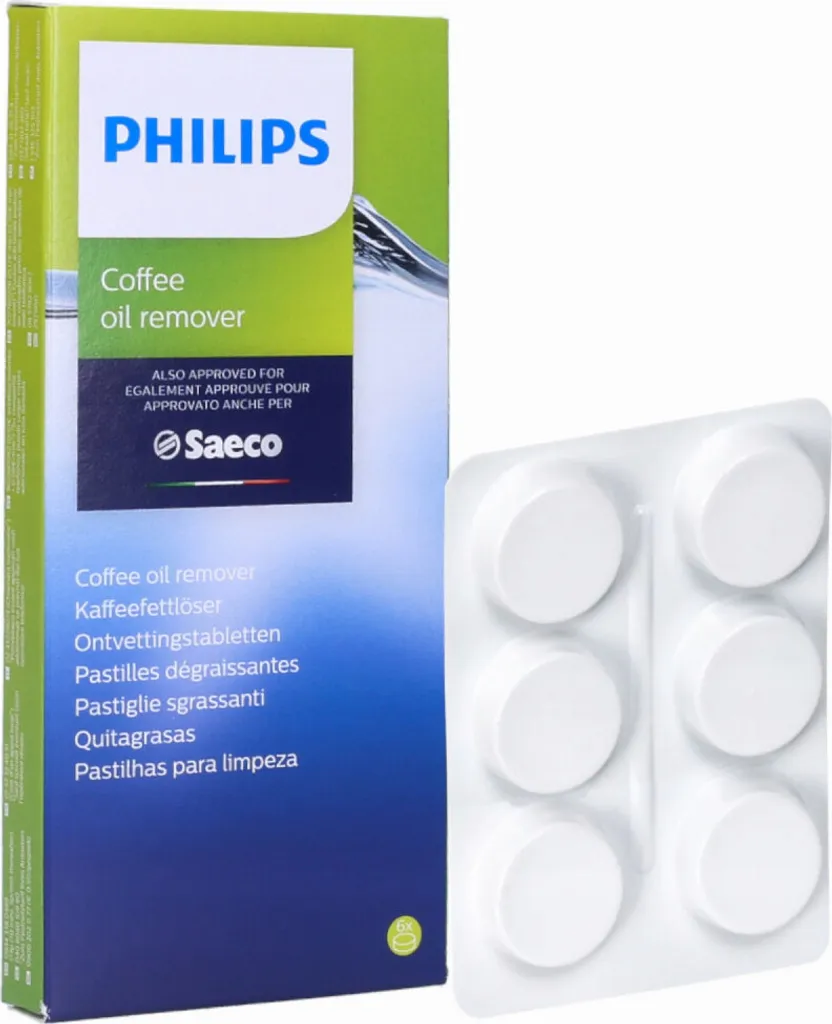 Philips/Saeco Espressomaschinen-Set - 2x AquaFloow Wasserfilter, Philips CA6700 Entkalker, Philips CA6704 Reinigungstabletten, Reinigungstuch 6 Philips/Saeco Espressomaschinen-Set - 2x AquaFloow Wasserfilter, Philips CA6700 Entkalker, Philips CA6704 Reinigungstabletten, Reinigungstuch – Bild 4