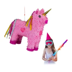 Relaxdays Pinata Einhorn