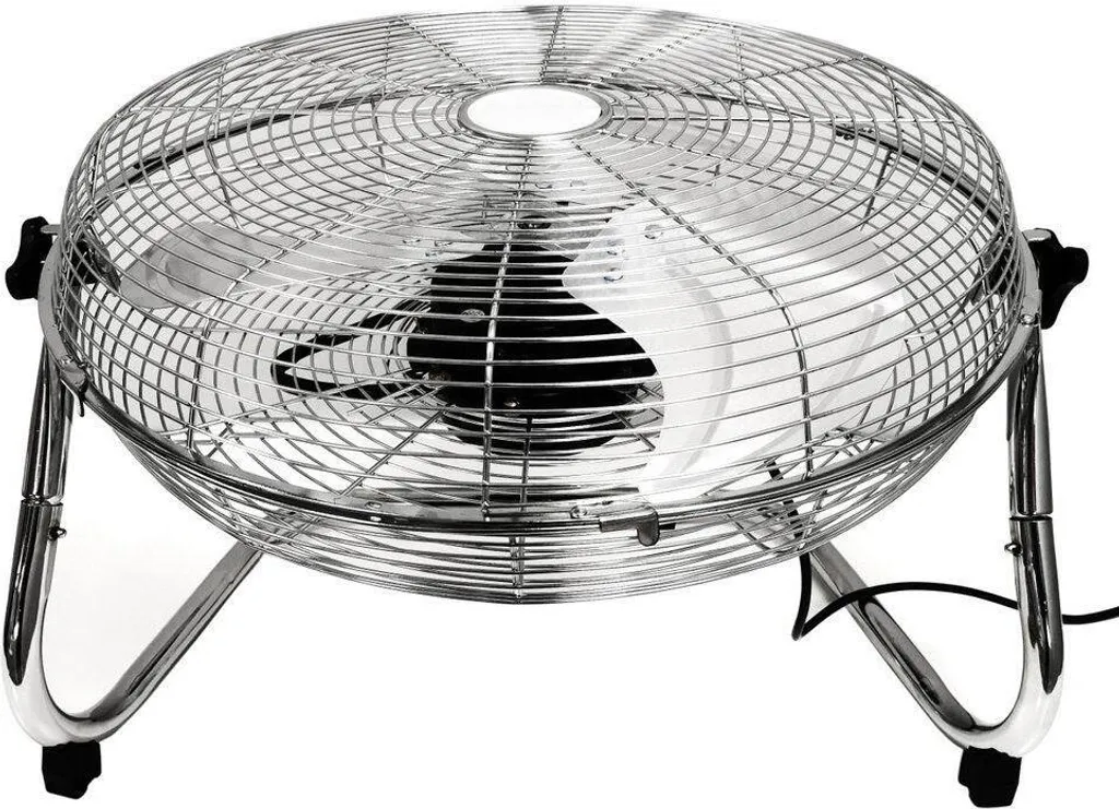 Esperanza Bodenventilator 50 Cm Hochgeschwindigkeits Windmaschine 110 W / 220V Metall Chrome 3 Laufgeschwindigkeiten 7 Esperanza Bodenventilator 50 Cm Hochgeschwindigkeits Windmaschine 110 W / 220V Metall Chrome 3 Laufgeschwindigkeiten – Bild 5