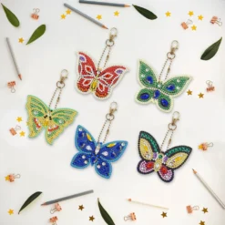 5pcs 5D Diamond Painting Anhänger Set,Diamond Painting Schlüsselanhänger Weihnachten Kinder Junge Crystal Strass Kit DIY Doppelseitige Diamant Malerei Schlüsselbund Für Geschenkidee -Smart Kitchen Store c0f20a1343039aa96dce771592f93cb6